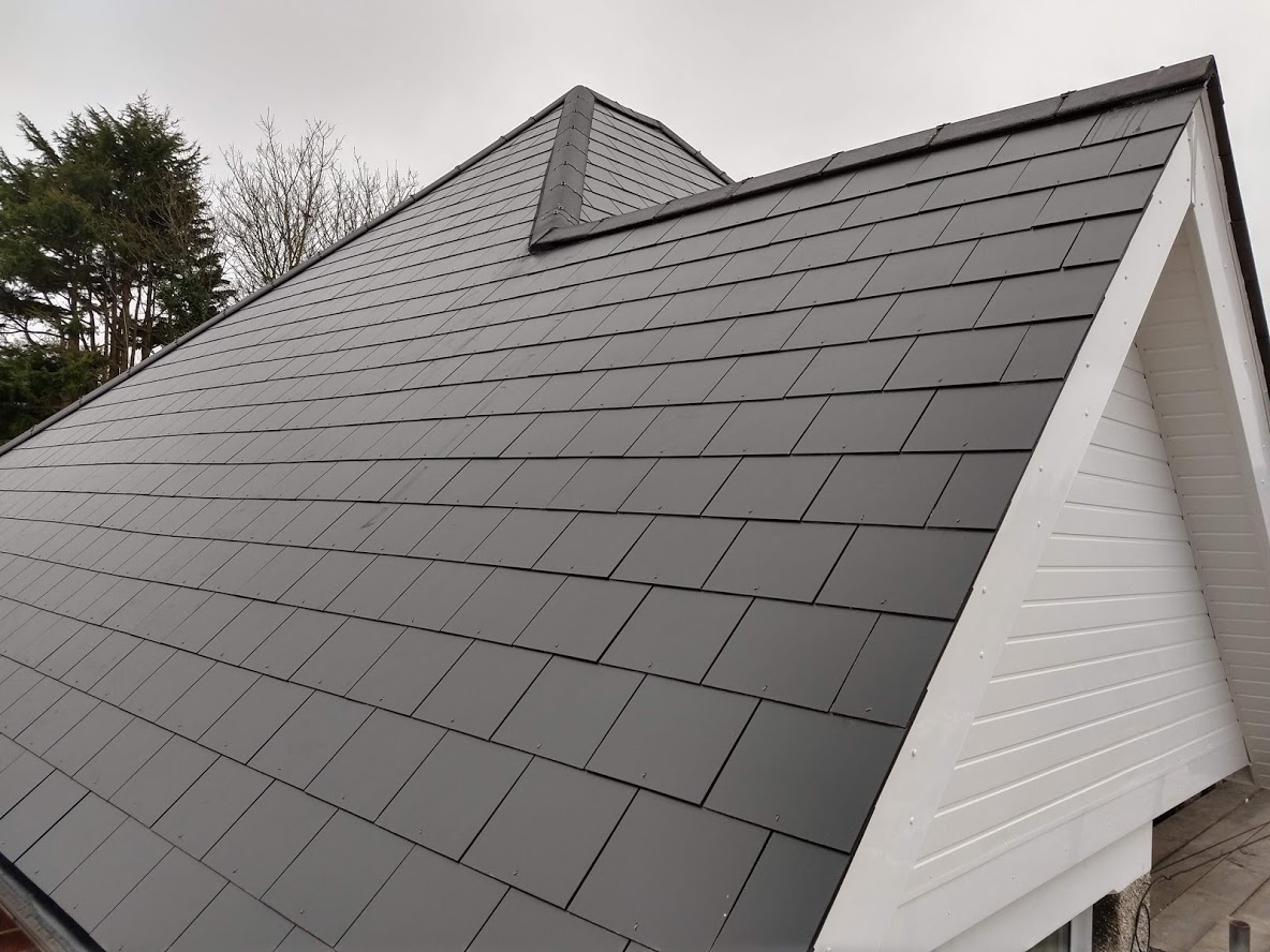 AKT Roofing Slate roof - Cladded gable